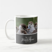 Mug De mignons petits oisons se serrant les uns contre (Gauche)