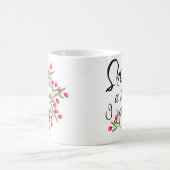 Mug de mode rose foncé (Centre)