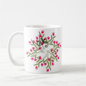Mug de mode rose foncé (Gauche)