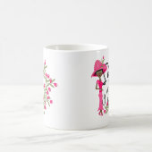 Mug de mode rose foncé (Centre)