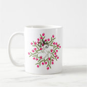 Mug de mode rose foncé (Gauche)