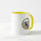 Mug de moelle à gorge blanche (Devant droit)