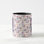 Mug de monogramme Abstrait en gras - H pour Henry (Centre)