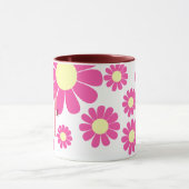 Mug de monogramme de cerise de marmite (Centre)