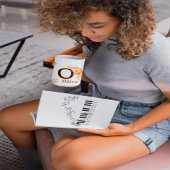 Mug de monogramme floral - Élégante lettre O -oliv