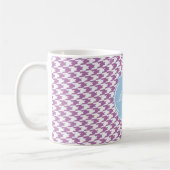 Mug de monogramme rayonnant de l'orchidée (Gauche)