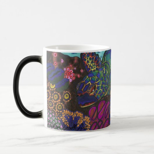 Mug de Morphage couleur tortue arc-en-ciel (Gauche)