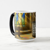 Mug de Morphing blanc surprise 11/15oz Chaleur-Cha (Devant gauche)