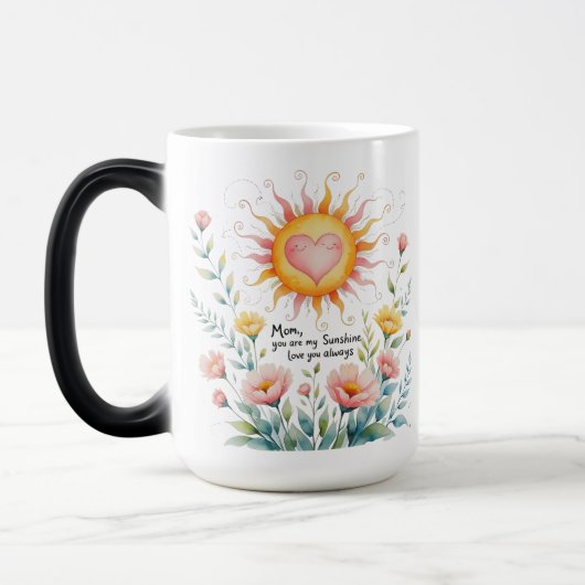 Mug de Morphing magique de 15 oz | Cadeau Heat Rev (Gauche)