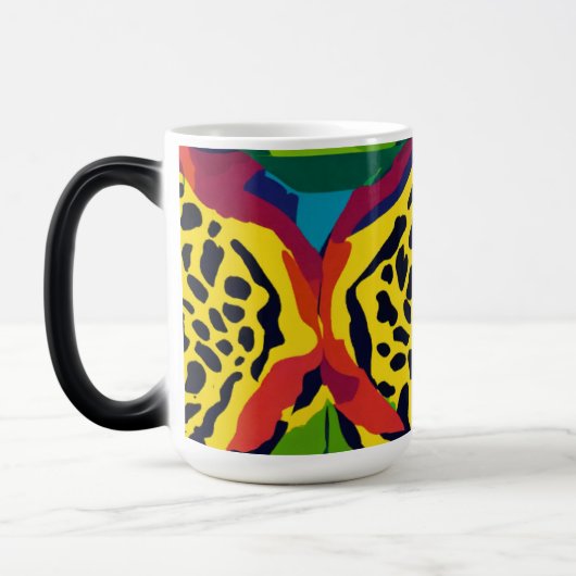 Mug de Morphing Poster de animal écotique - 15 oz (Gauche)