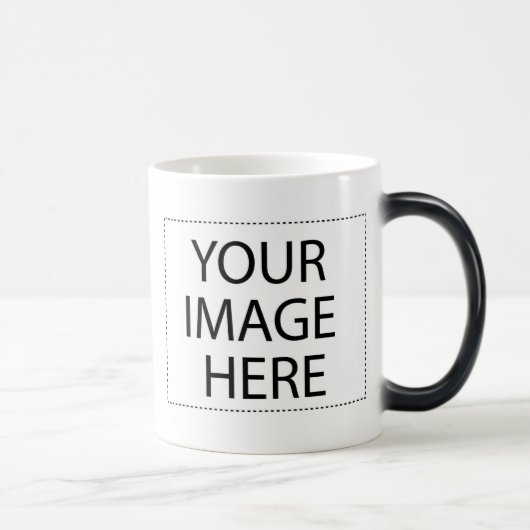 Mug de morphing - voir à travers tasse de café 11o (Droite)