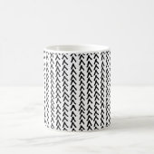Mug de Motif tribal rustique noire (Centre)