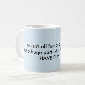 Mug de motivation amusant (Devant gauche)