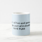 Mug de motivation amusant (Centre)