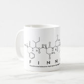 Mug de mots de peptide finlandais (Devant gauche)
