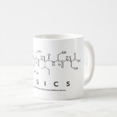 Mug de mots de peptide physique (Devant droit)