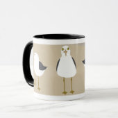Mug de mouettes sottes (Devant gauche)