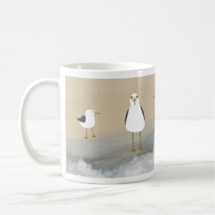 Mug de mouettes sottes