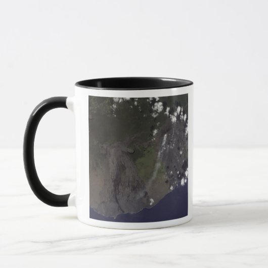 Mug De multiples panaches soufflent vers le sud-sud-ou (Gauche)