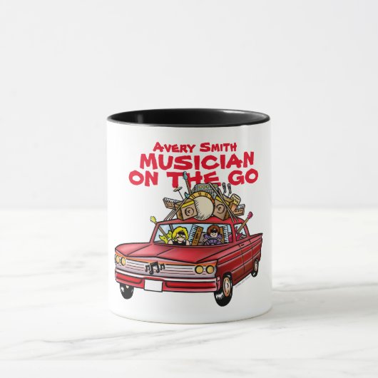 Mug de musicien en déplacement (Centre)