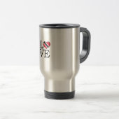 Mug de navette amour Trinité-et-Tobago (Devant droit)