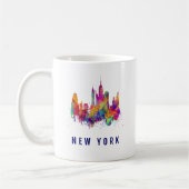 Mug de New York| Nyc Skyline Print Coffee Cup (Gauche)