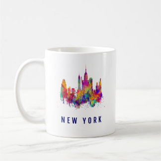 Mug de New York| Nyc Skyline Print Coffee Cup