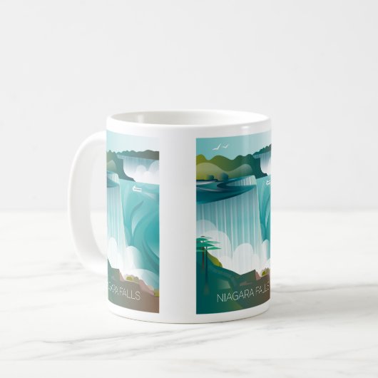Mug de Niagara Falls (Devant gauche)