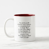 Mug de Noël (Gauche)