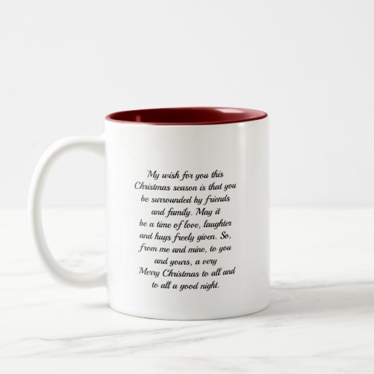 Mug de Noël (Gauche)
