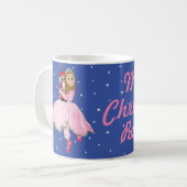 Mug de Noël 11 oz. Casse-Noisette Lt Brun Cheveux (Devant gauche)