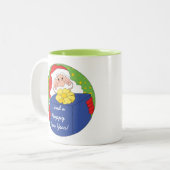 Mug de Noël 11 oz. Le Père Noël personnalise (Devant gauche)