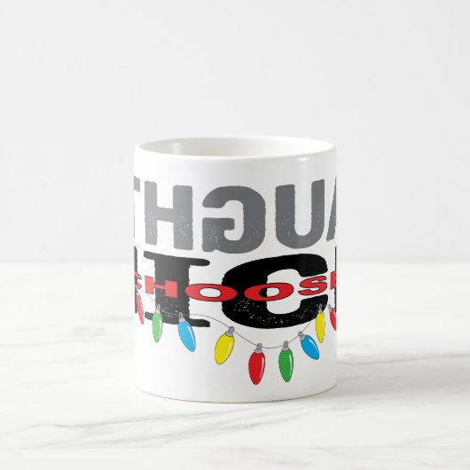 Mug de Noël 11 oz. "Naughty Choose Nice" (Centre)