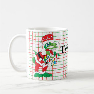 Mug de Noël 11 oz. TySANTAsaurus Rex