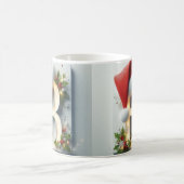 Mug de Noël à initiale B – Dessin de lettre festiv (Centre)