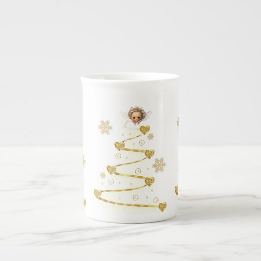 Mug de Noël, Ange de Noël, Joyeux Noël (Devant)