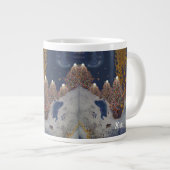 Mug de Noël aux arbres lits (Devant droit)