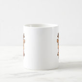 Mug de Noël avec Renne Mignon et Écharpe (Centre)