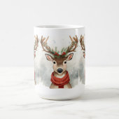 Mug de Noël avec un renne mignon (Centre)