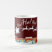 Mug de Noël avec un village, Goos et Père Noël (Centre)