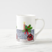 Mug de Noël, Bougie de Noël, Joyeux Noël (Droite)