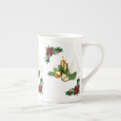Mug de Noël, Bougie dorée de Noël (Droite)