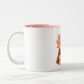 Mug de Noël Café avec Axolotl Mignon (Gauche)