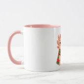 Mug de Noël Café avec Axolotl Mignon (Gauche)