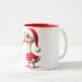 Mug de Noël Canard Animé (Devant droit)