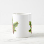 Mug de Noël Cardinal et Pommes de Pin (Centre)