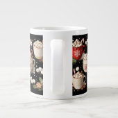 Mug de Noël Chocolat Chaud Noir (Dos)
