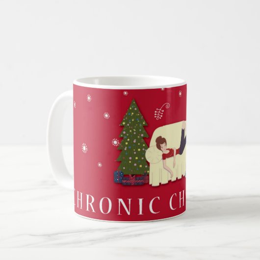 Mug de Noël chronique (Devant gauche)