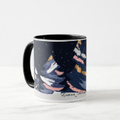 Mug de Noël Ciel sombre (Devant gauche)