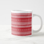 Mug de Noël classique Fair Isle (Droite)